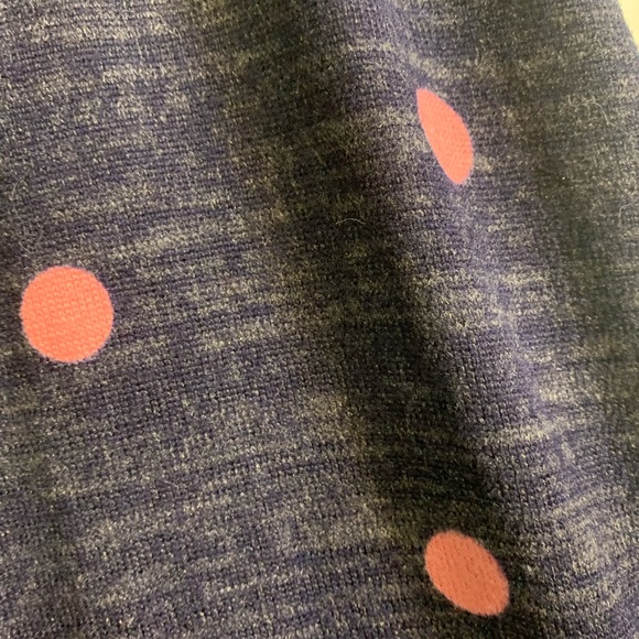 XL blue with pink polka dot Lularoe Sarah EUC - Picture 3 of 5